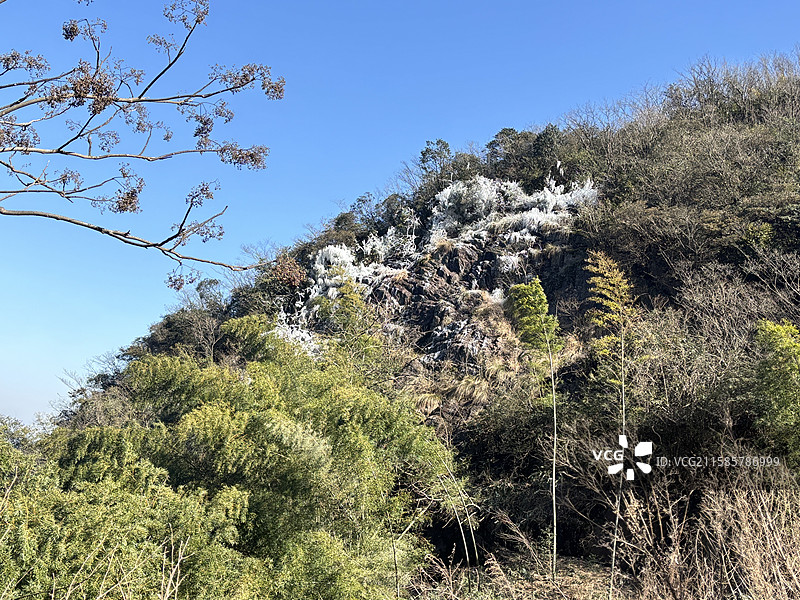 冬季 杭州 余杭 鸬鸟山 游玩 旅游 徒步旅行 风景图片素材