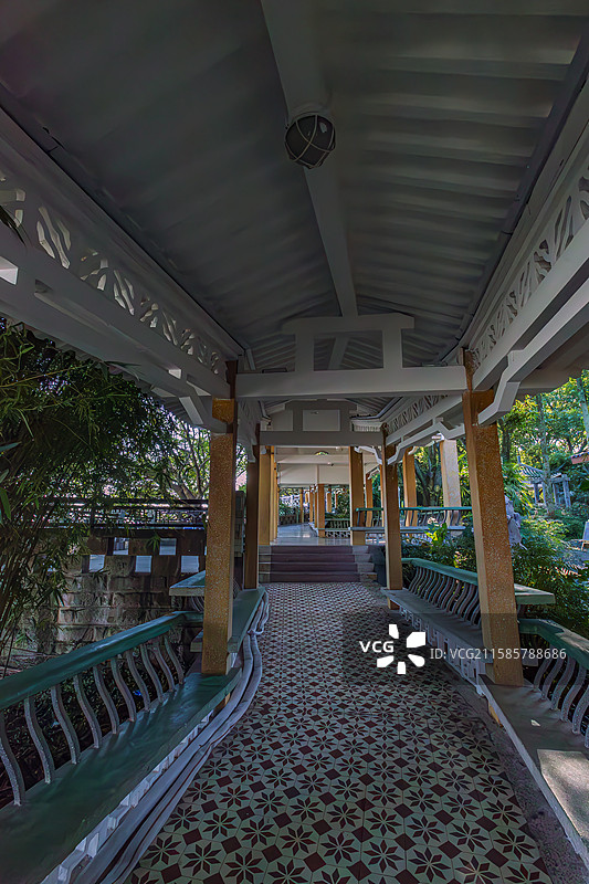 重庆的小江南鹅岭公园鹅项山庄图片素材