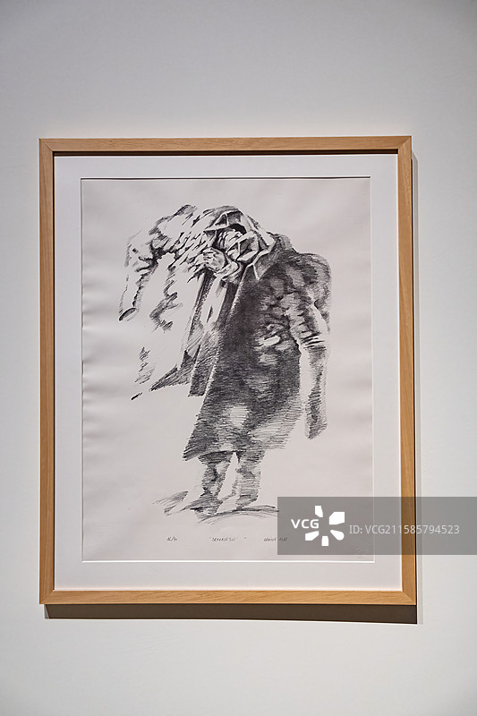 克洛德·阿巴吉《即将出发的人》图片素材