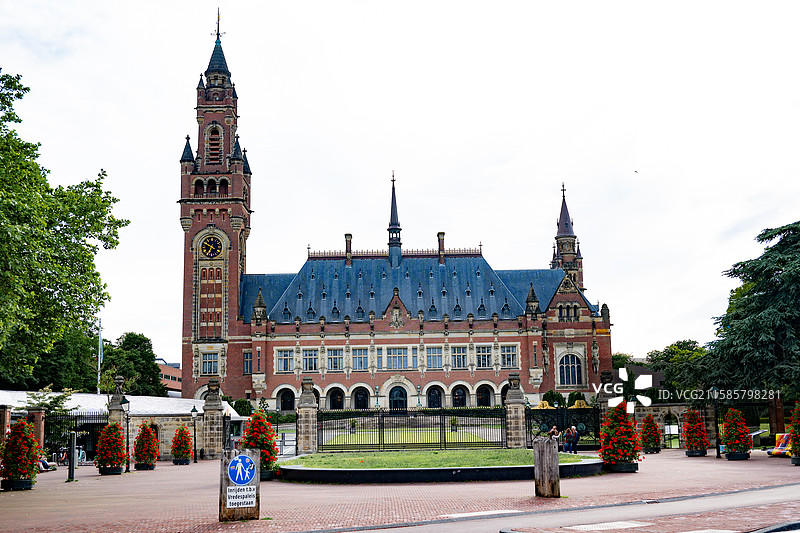 和平宫 海牙图片素材