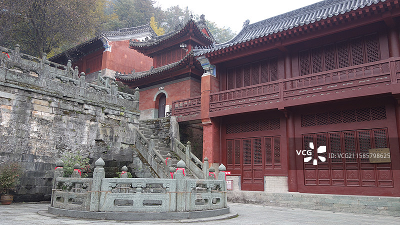 湖北省十堰市丹江口市武当山：紫霄宫紫霄殿图片素材