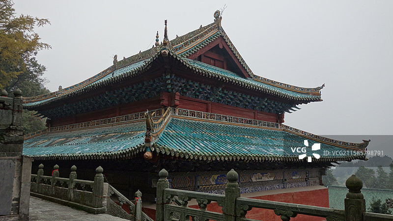 湖北省十堰市丹江口市武当山：紫霄宫紫霄殿图片素材