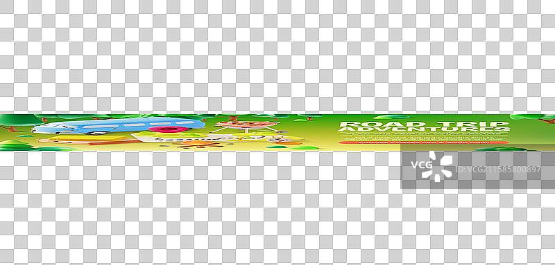 3D公路旅行冒险旅游概念图片素材