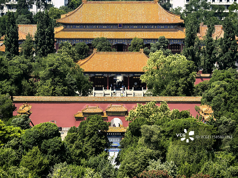 景山公园随拍印象图片素材