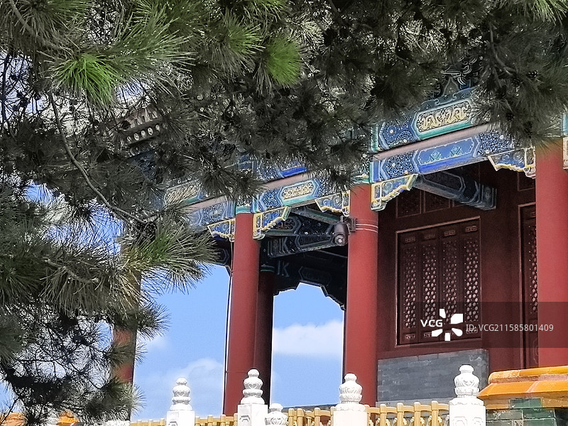 景山公园随拍印象图片素材