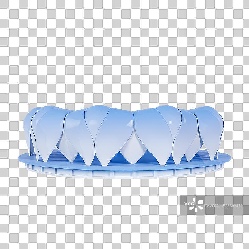 3D渲染的杭州奥体中心主体育馆杭州城市建筑元素图片素材