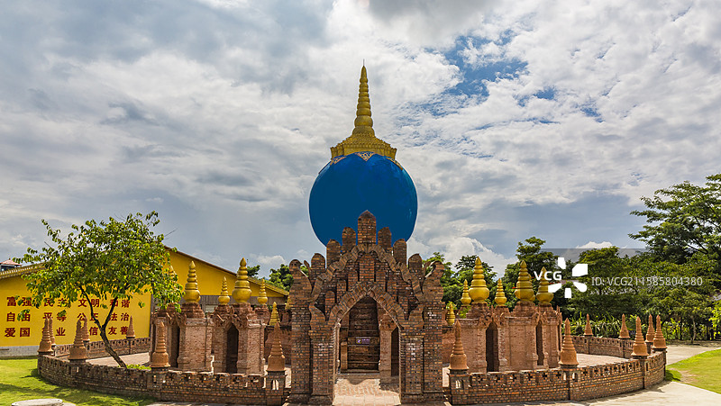 一寨两国图片素材