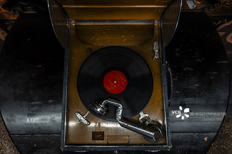 岁月留声机图片素材