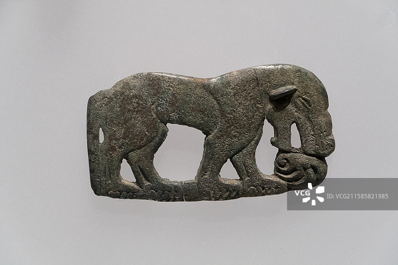 一组青铜器图片 特写 动物造型图片素材