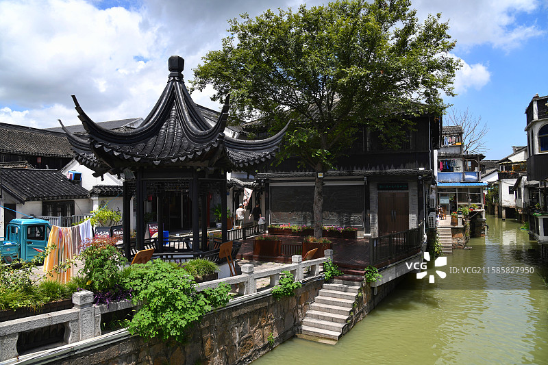 苏州太仓浏河古镇图片素材