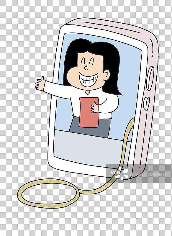 手机陷阱，电信诈骗，网络诈骗图片素材