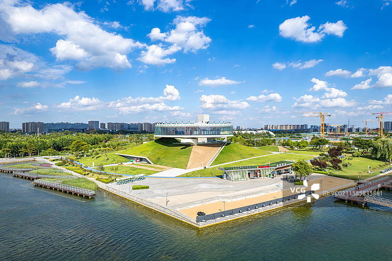 河南郑州北龙湖中原科技城投资促进中心图片素材