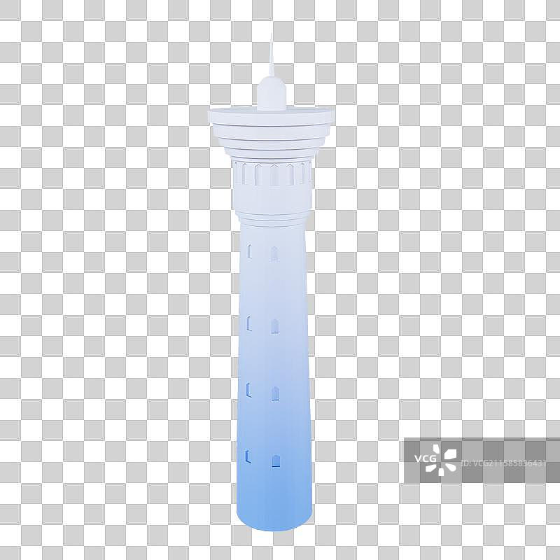 3D立体新疆国际大巴扎新疆城市地标建筑元素图片素材