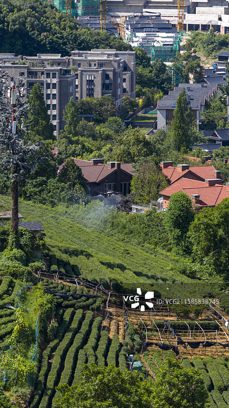 植保无人机打药图片素材