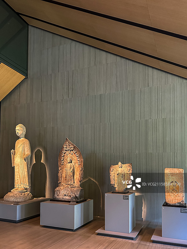 流失在日本的北朝佛造像 东京根津美术馆图片素材