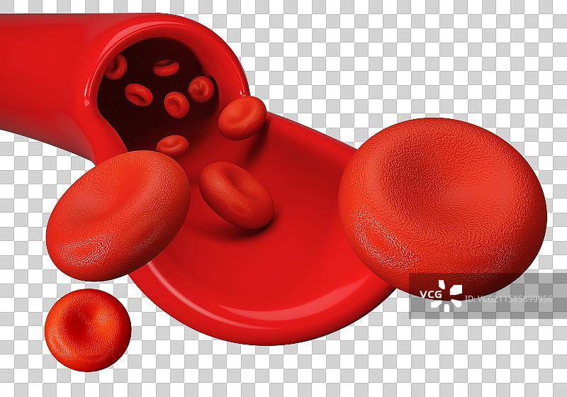 3D立体元素血管人体解刨血小板血液图片素材