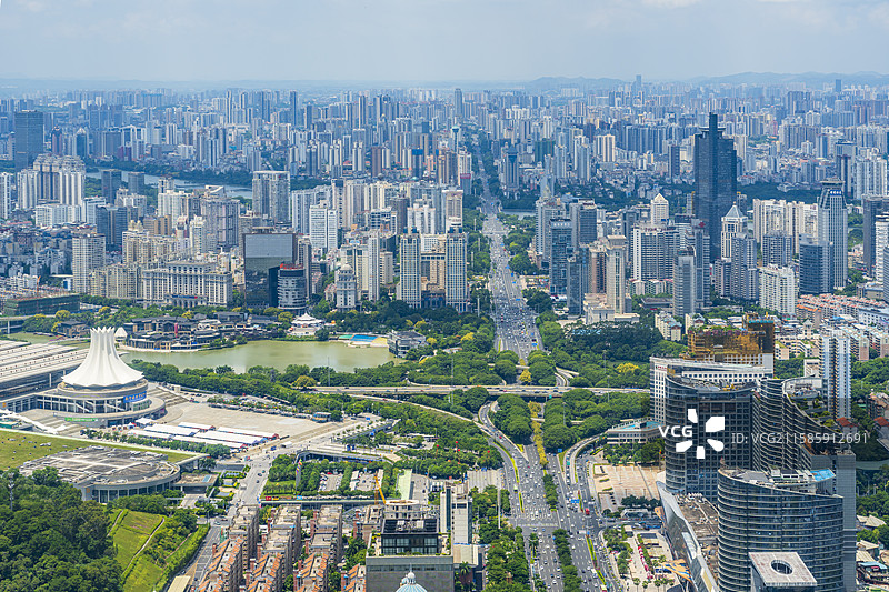 南宁中心城区城市风光图片图片素材