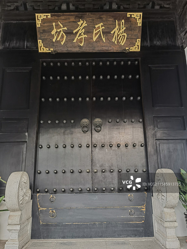 江苏省苏州市张家港市凤凰镇恬庄古镇图片素材