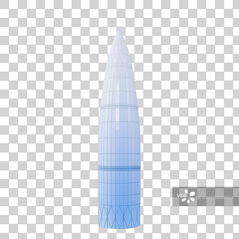 3D渲染的深圳华润大厦深圳城市元素图片素材