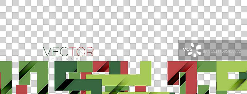 带阴影纹理效果的彩色弯曲线条图片素材