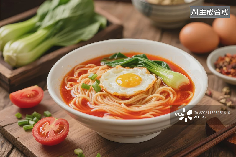 【AI数字艺术】韩式拌面碗图片素材