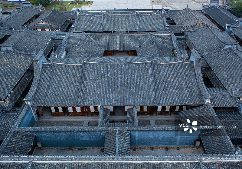 闽清宏琳厝，全国最大。保存最完整的古民居单体建筑图片素材
