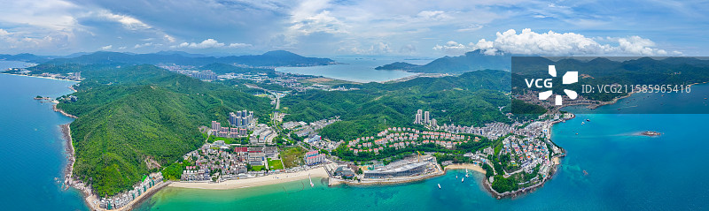 深圳大鹏南澳第一沙滩图片素材