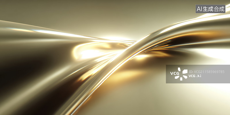 【AI数字艺术】金色梦幻数字背景图片素材
