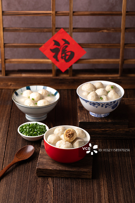 福州 爆汁小鱼丸图片素材