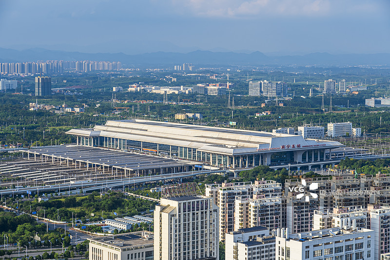 南宁凤岭北城市风光图片素材