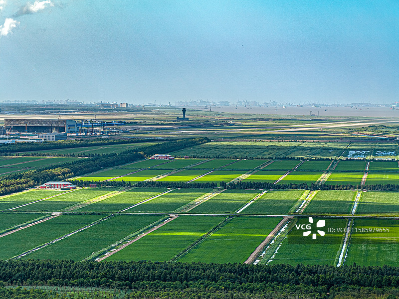 上海浦东机场民航客机试飞跑道 中国商飞上海飞机制造有限公司 大国重器 民用航空制造业标准工业厂房图片素材