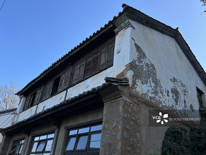 大理凤阳邑古村落图片素材