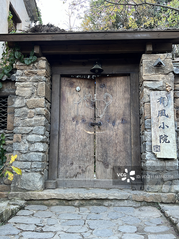 大理凤阳邑古村落图片素材