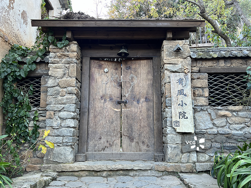 大理凤阳邑古村落图片素材