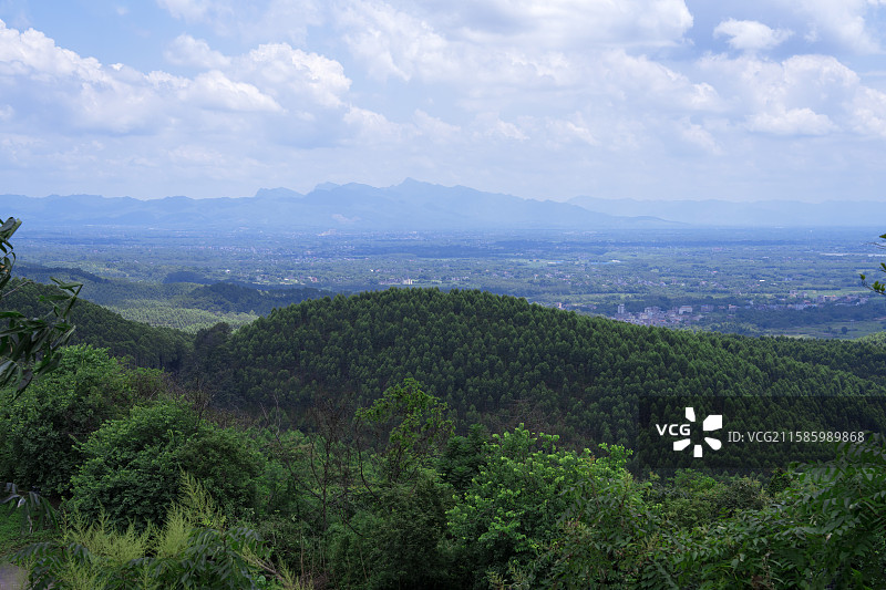 广西贵港市桂平市龙潭国家森林公园美丽风景图片素材