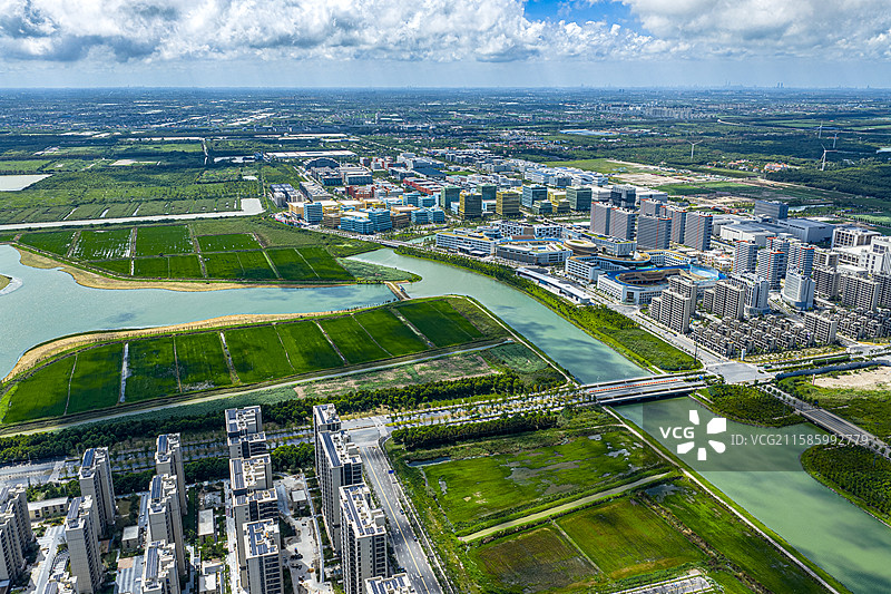 金桥临港综合区全景 金港智荟园 金港智擎园 上海金港产业园 临港自贸区城市航拍纪实2025图片素材