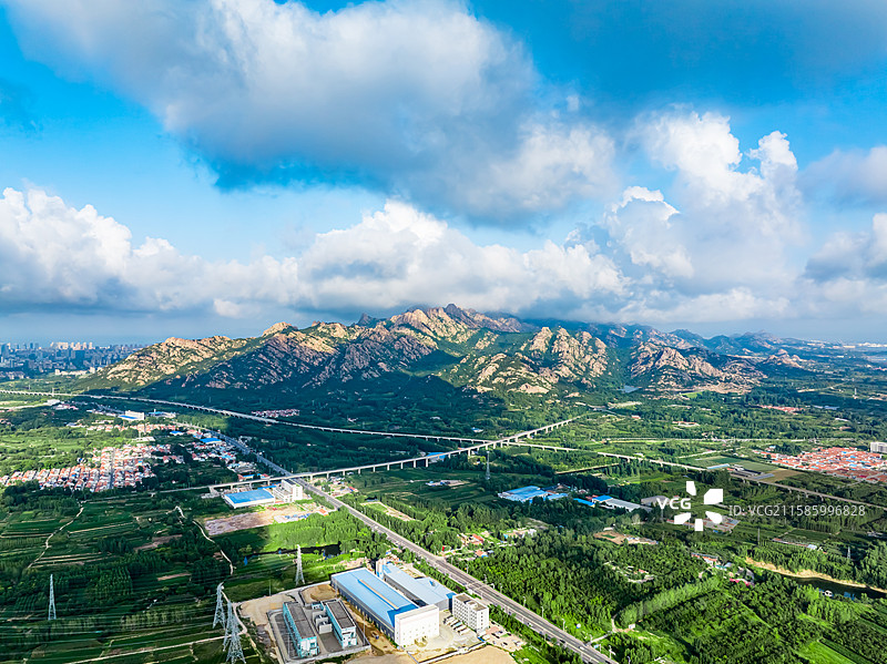 青岛大珠山图片素材