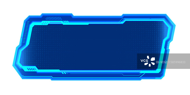 智能科技边框矢量插图图片素材