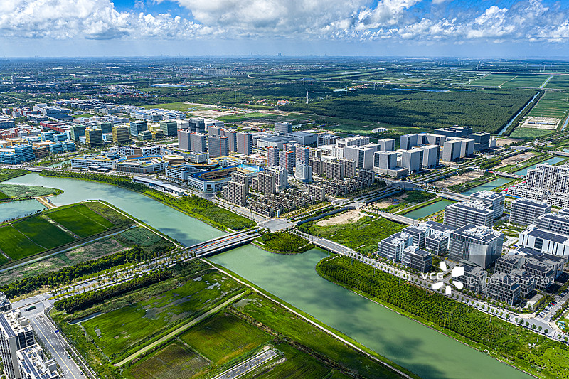 金港星海湾 金港首府 临港平和学校 金桥临港综合区 临港自贸区城市航拍纪实2025图片素材