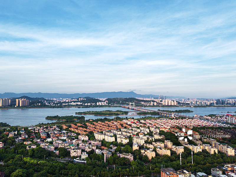 福建福州闽侯县上街镇城市景观图片素材