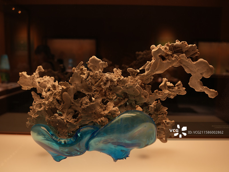 北京国家博物馆琉璃展琉璃花图片素材