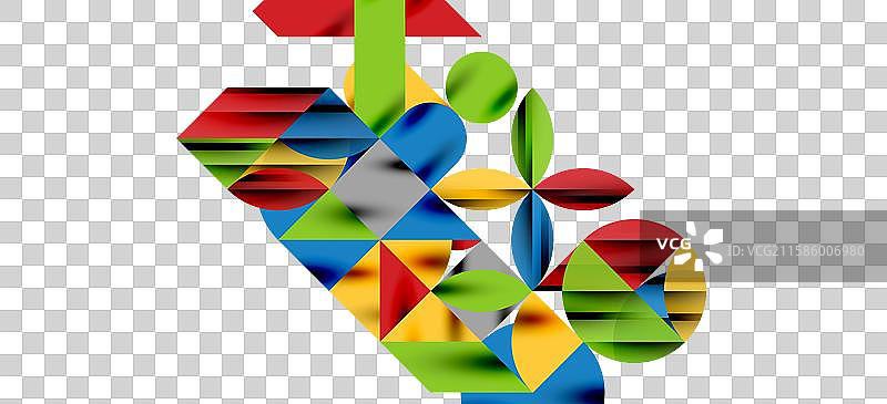 几何新型图案抽象背景图片素材