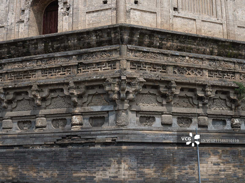 河北涿州双塔北塔云居寺塔图片素材