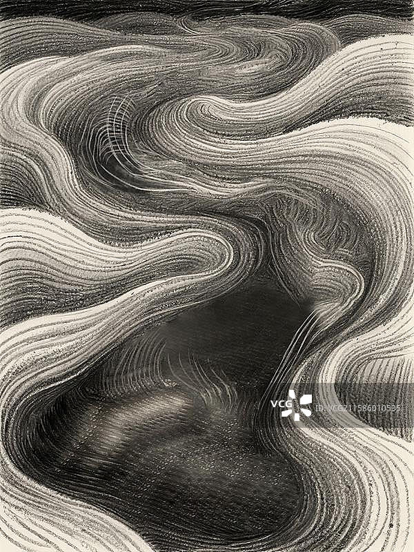 铅笔素描风格抽象背景图片素材