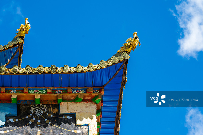 阿坝壤塘棒托寺，四川阿坝图片素材