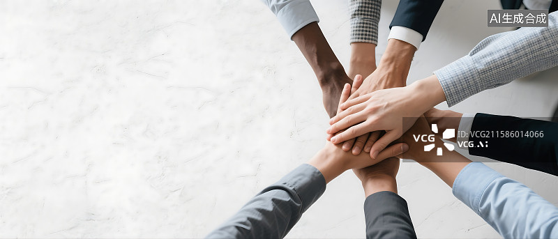 【AI数字艺术】团队合作背景素材 海报展示宣传 墙纸壁纸 商业商务金融科技 合作 成功图片素材