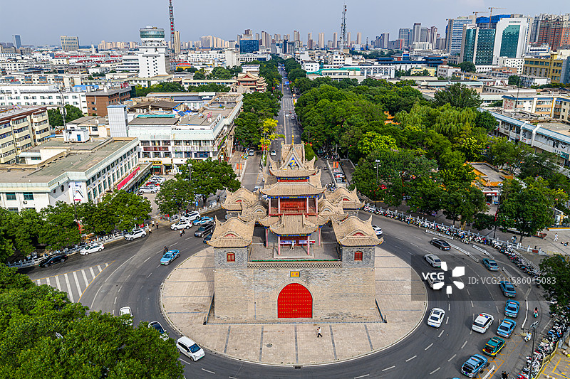 银川鼓楼图片素材