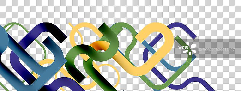 抽象背景曲线线条极简几何图形图片素材