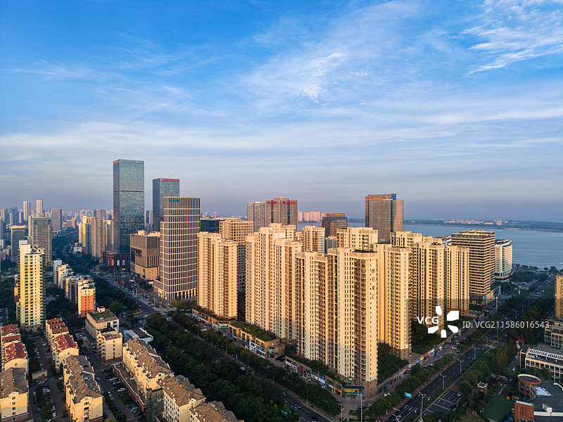青岛西海岸新区城市风光图片素材