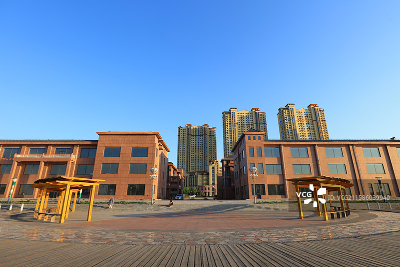 河北滦南城市建筑风光图片素材